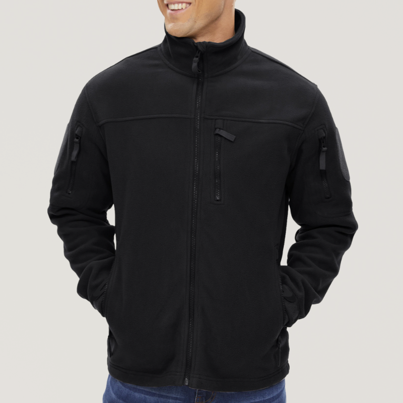 Men's Fleece Jacket Hiking Outdoor