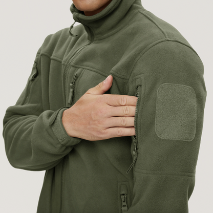 Men's Fleece Jacket Hiking Outdoor