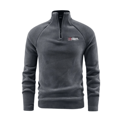 Veste Polaire Homme Thermique à Demi-Zip Respirante
