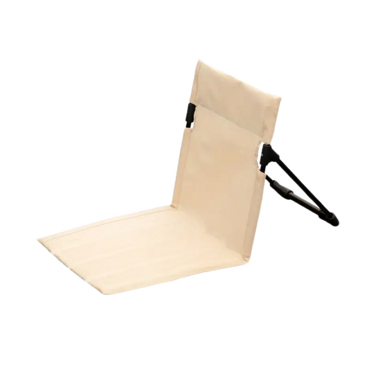 Ultra-Light 500g Foldable Ground Chair, Aluminum Frame and 600D Oxford Fabric for Camping