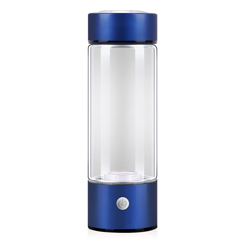 Hydrogen Generator Water Bottle - 420ml Glass Bottle