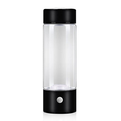 Hydrogen Generator Water Bottle - 420ml Glass Bottle