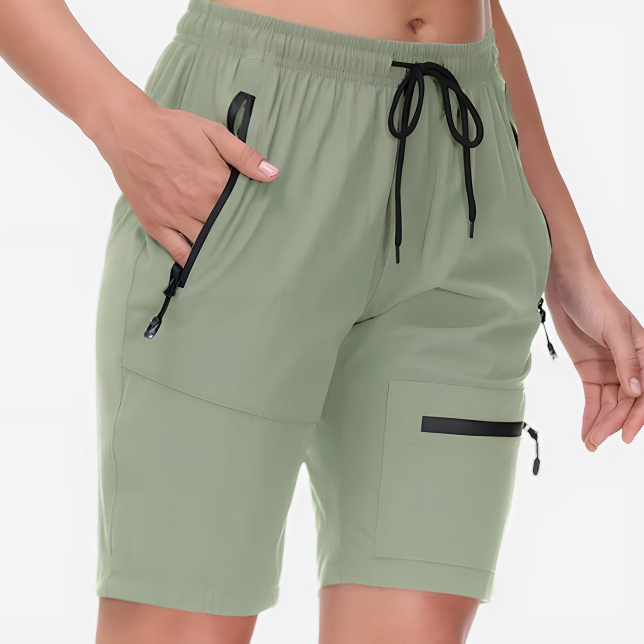 Lightweight and Water-Repellent Women's Trekking Shorts