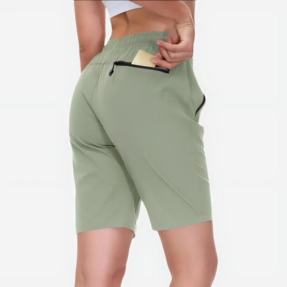 Lightweight and Water-Repellent Women's Trekking Shorts