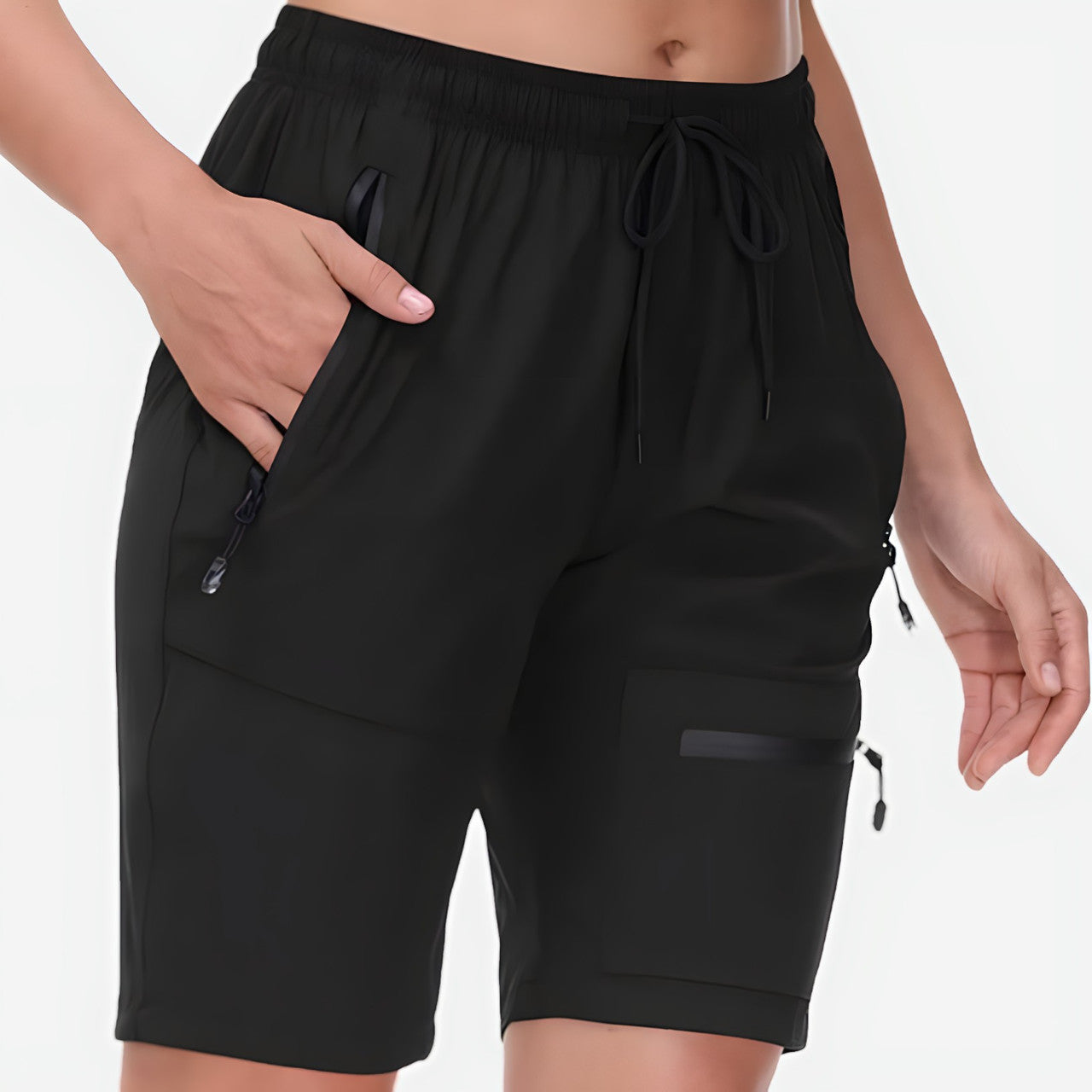 Lightweight and Water-Repellent Women's Trekking Shorts