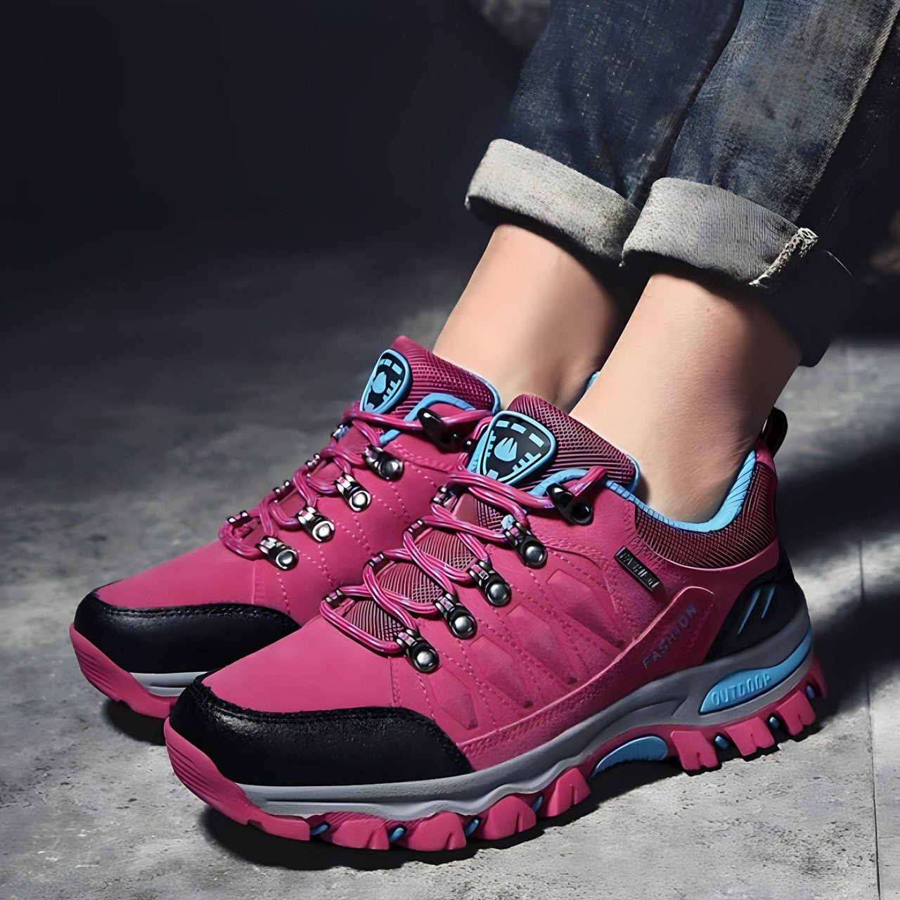 Waterproof All-Terrain Women's Hiking Shoes