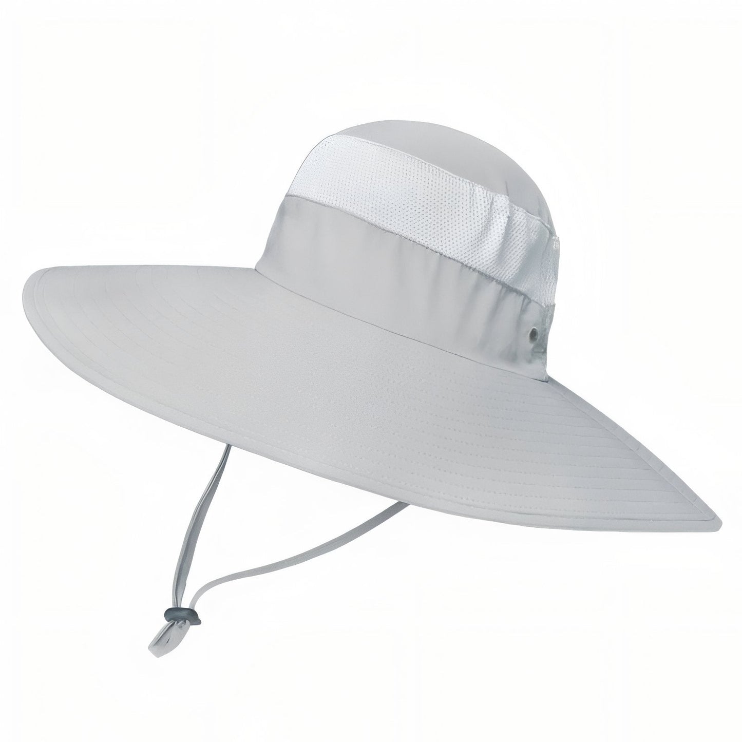 Chapeau de Randonnée Large Bord Respirant et Ajustable