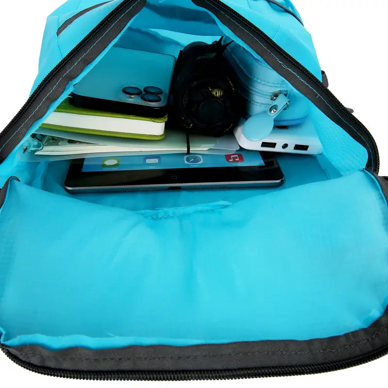 Sac à Dos Pliable Ultra-Léger 85 g, 20 L en Nylon Déperlant pour Voyage et Randonnée