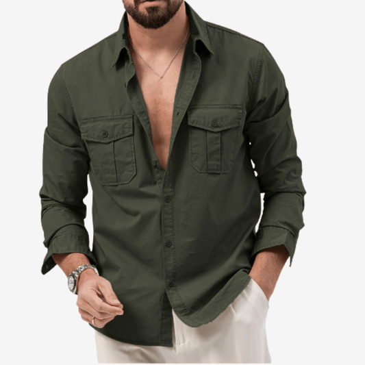Chemise de Randonnée Homme Respirante et Convertible
