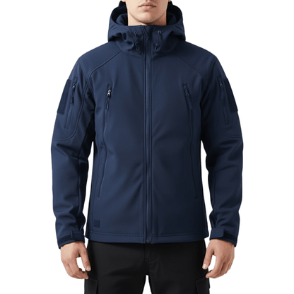 Veste Softshell Imperméable Avec Capuche Pour Activités Extérieures