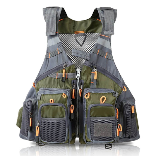 Lightweight Adjustable Fishing Safety Vest with Buoyancy