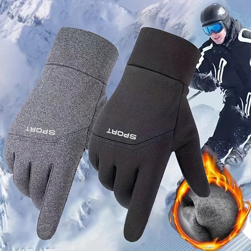 Waterproof Thermal Cycling Gloves with Touchscreen Compatibility