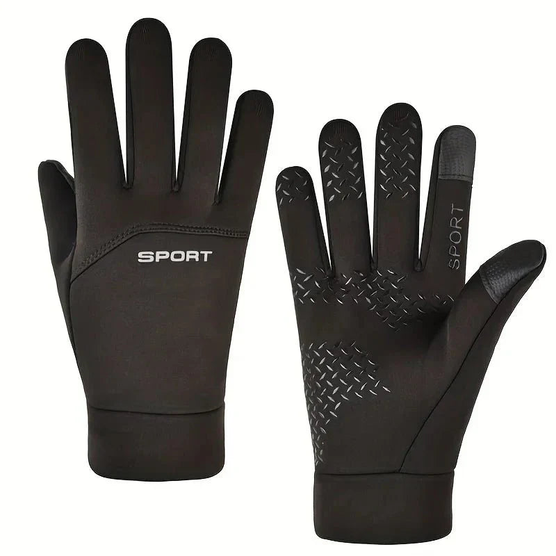 Waterproof Thermal Cycling Gloves with Touchscreen Compatibility