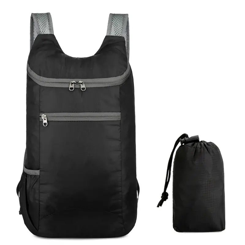 Sac à Dos Pliable Ultra-Léger 85 g, 20 L en Nylon Déperlant pour Voyage et Randonnée