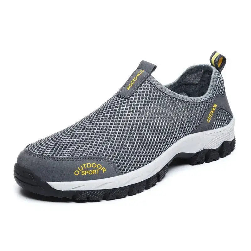 Chaussures de Randonnée Homme sans Lacet en Mesh Respirant et Légères