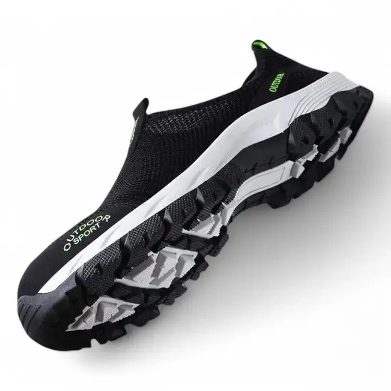 Chaussures de Randonnée Homme sans Lacet en Mesh Respirant et Légères