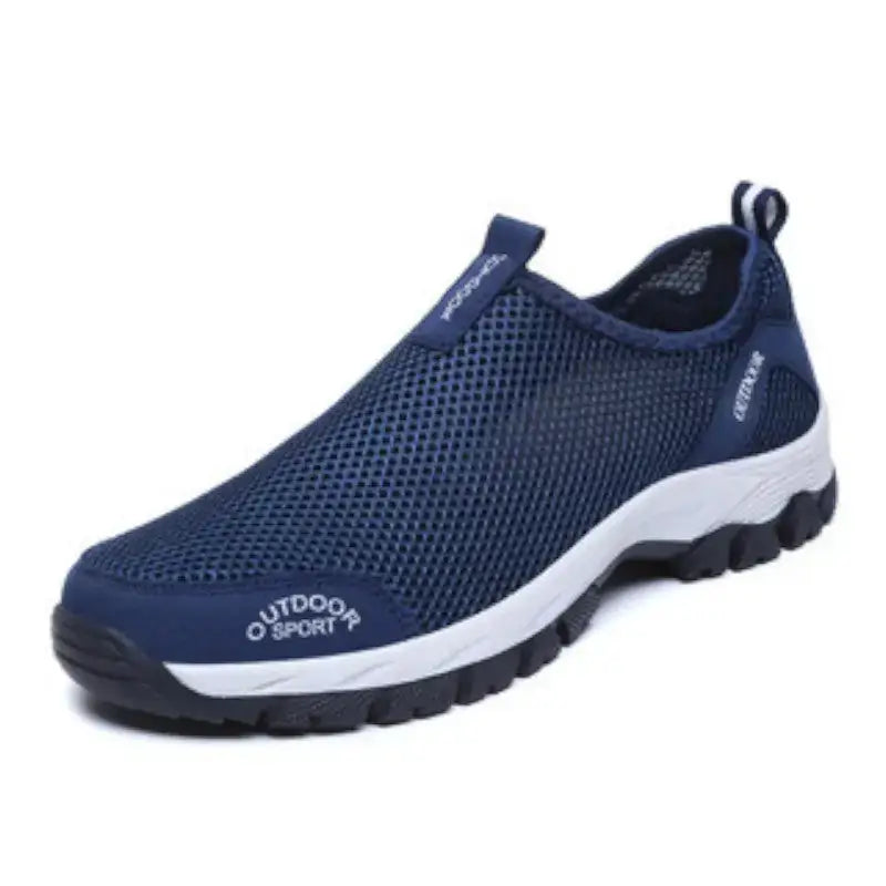 Chaussures de Randonnée Homme sans Lacet en Mesh Respirant et Légères