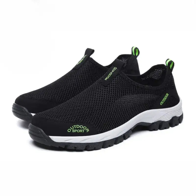 Chaussures de Randonnée Homme sans Lacet en Mesh Respirant et Légères
