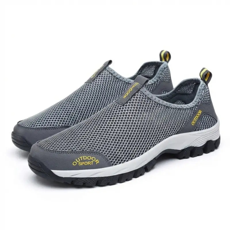 Chaussures de Randonnée Homme sans Lacet en Mesh Respirant et Légères