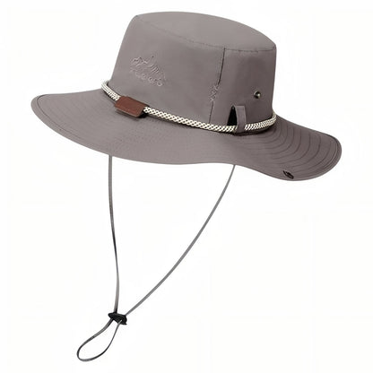 Chapeau Imperméable Randonnée Large Bord et Respirant