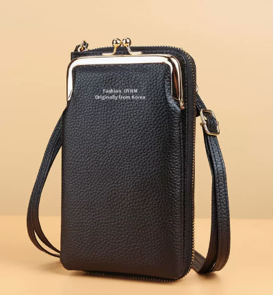 Emma Elegant Leather Phone Bag