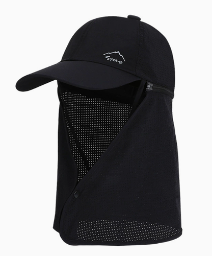 Unisex Hiking Hat with Neck Guard