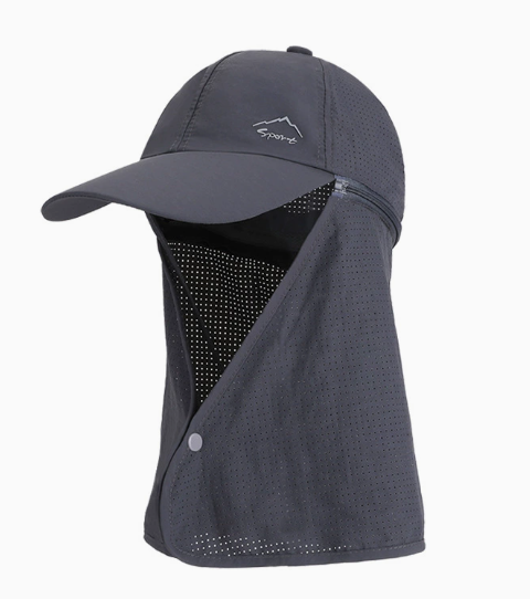 Unisex Hiking Hat with Neck Guard