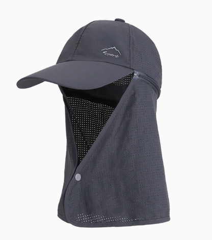 Unisex Hiking Hat with Neck Guard