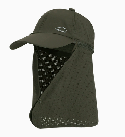 Unisex Hiking Hat with Neck Guard