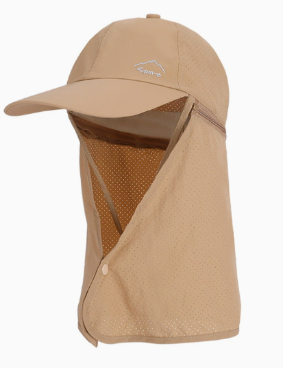 Unisex Hiking Hat with Neck Guard