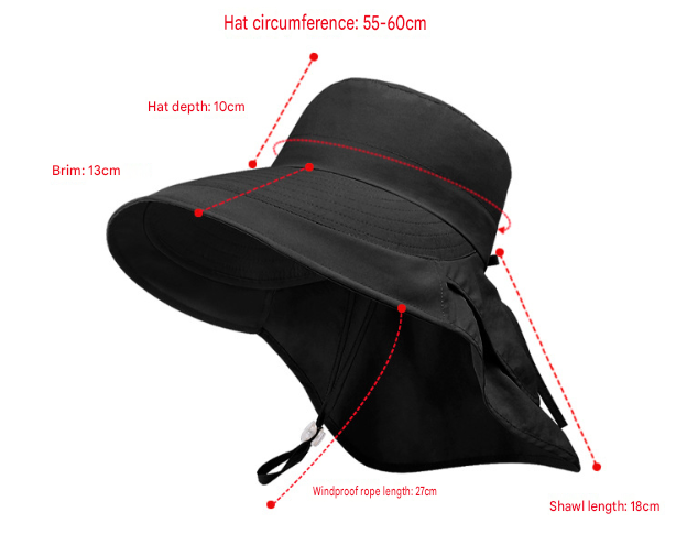 Lightweight and Breathable Women's UV Protection Hat