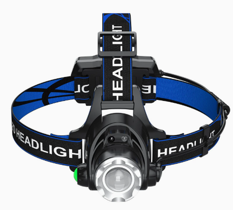 Rechargeable Waterproof LED Headlamp with Zoom
