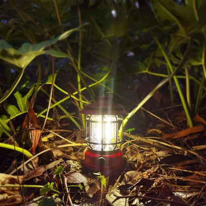 Rechargeable Vintage Style Dimmable LED Camping Lantern