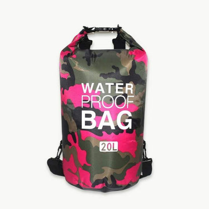 Sac Étanche Roll-Top Léger pour Kayak, Camping et Sports Nautiques
