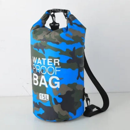 Sac Étanche Roll-Top Léger pour Kayak, Camping et Sports Nautiques