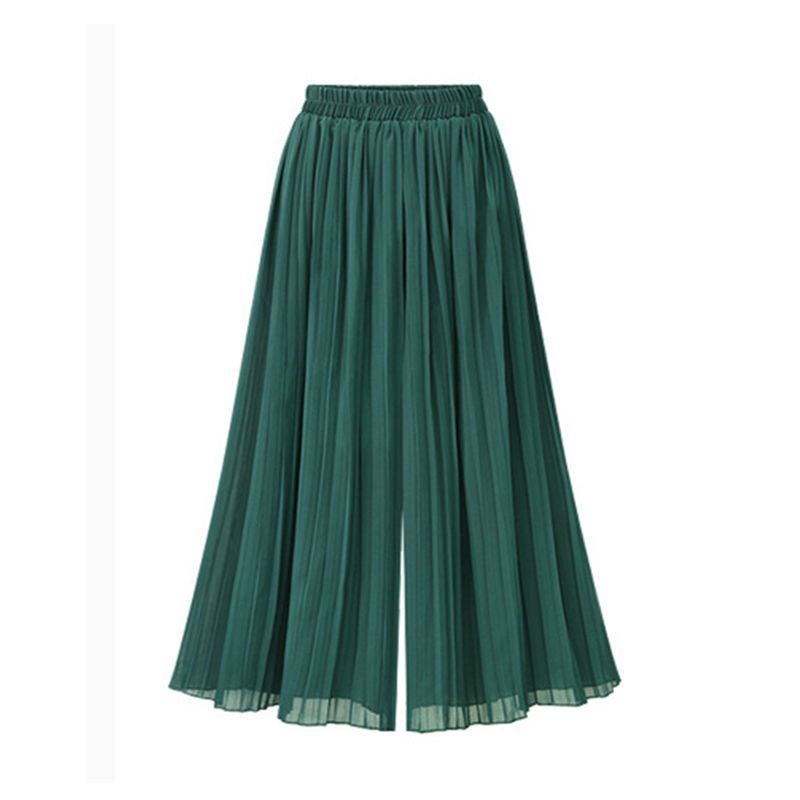 Élise Fluid and Elegant Pleated Palazzo Pants