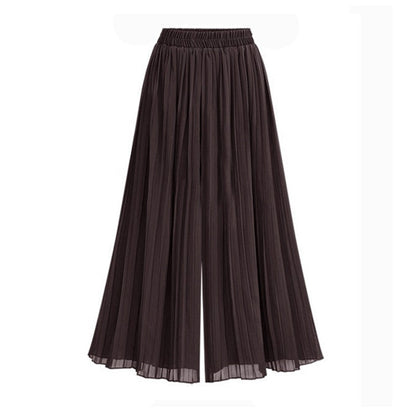 Élise Fluid and Elegant Pleated Palazzo Pants