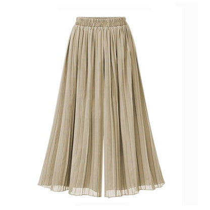 Élise Fluid and Elegant Pleated Palazzo Pants