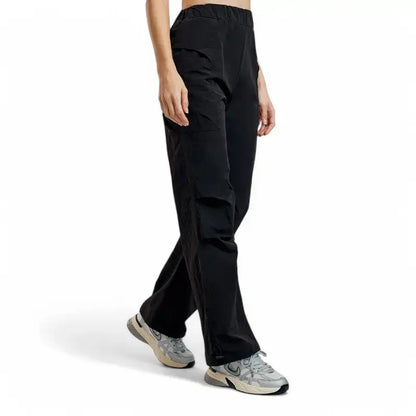 Pantalon de Randonnée Femme en Nylon Taslon Léger 230 g, Coupe Cargo Anti-UV avec Poches
