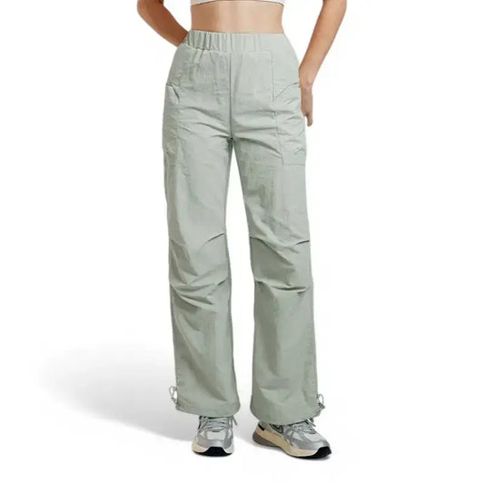 Pantalon de Randonnée Femme en Nylon Taslon Léger 230 g, Coupe Cargo Anti-UV avec Poches