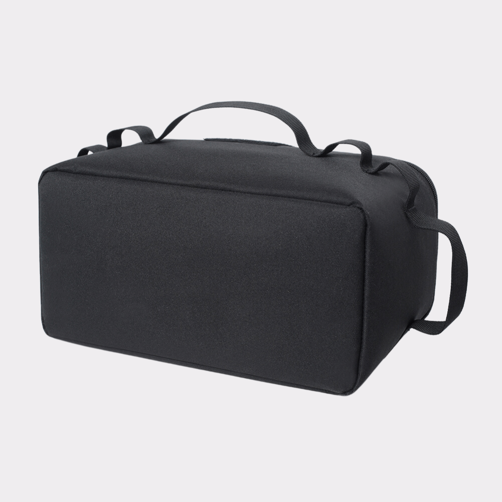 Sac de Rangement Camping en Nylon Résistant, Compartiments avec Double Poignée et Passants d'Arrimage