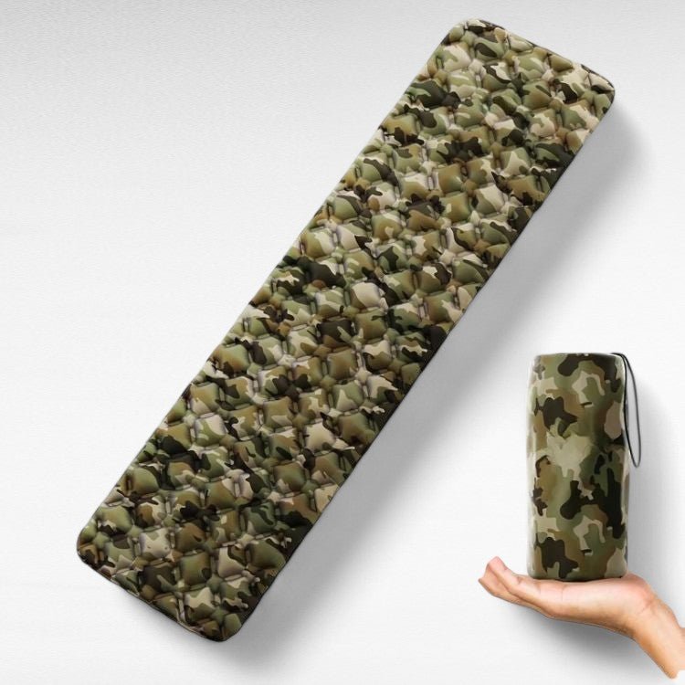 Matelas Gonflable de Camping Ultra-Léger, Structure Alvéolée Ergonomique avec Housse Compacte