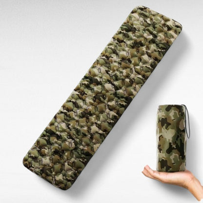 Matelas Gonflable de Camping Ultra-Léger, Structure Alvéolée Ergonomique avec Housse Compacte