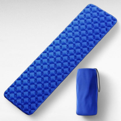 Matelas Gonflable de Camping Ultra-Léger, Structure Alvéolée Ergonomique avec Housse Compacte