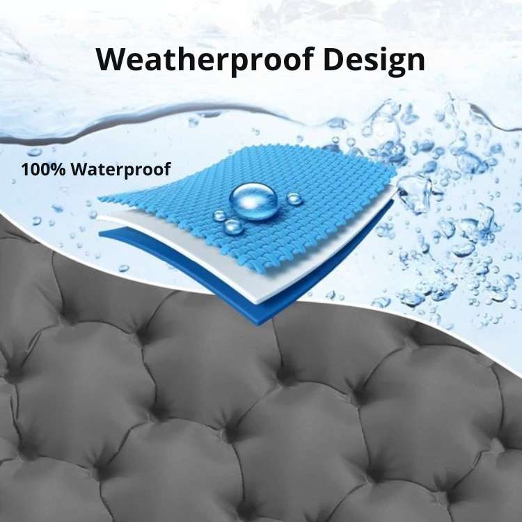 Ultralight Inflatable Seat Cushion for Camping and Hiking