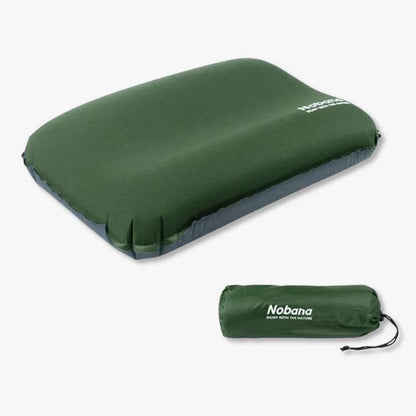 Oreiller de Camping Gonflable Ultraléger et Ergonomique pour Randonnée et Voyage