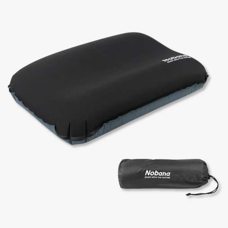 Oreiller de Camping Gonflable Ultraléger et Ergonomique pour Randonnée et Voyage