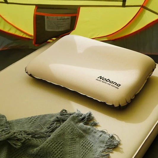 Ultralight Ergonomic Inflatable Camping Pillow for Hiking and Travel