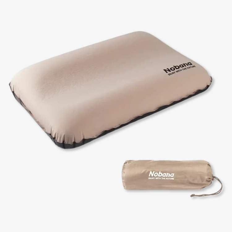 Oreiller de Camping Gonflable Ultraléger et Ergonomique pour Randonnée et Voyage