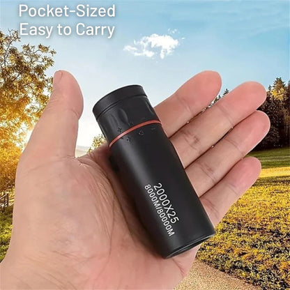 Monoculaire Compact HD pour Smartphone, Léger avec Clip de Fixation et Prise Antidérapante
